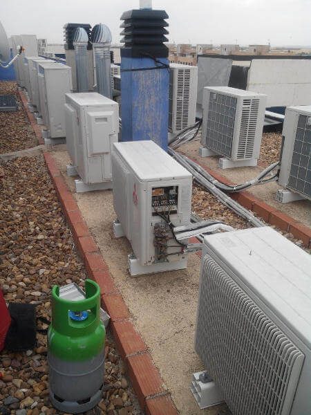 Mantenimiento de instalaciones de aire acondicionado en Ciudad Real